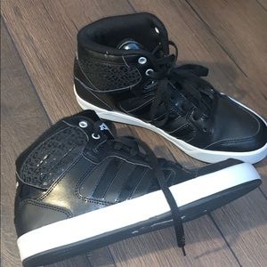 Adidas neo label high tops ortholite 7.5 women’s